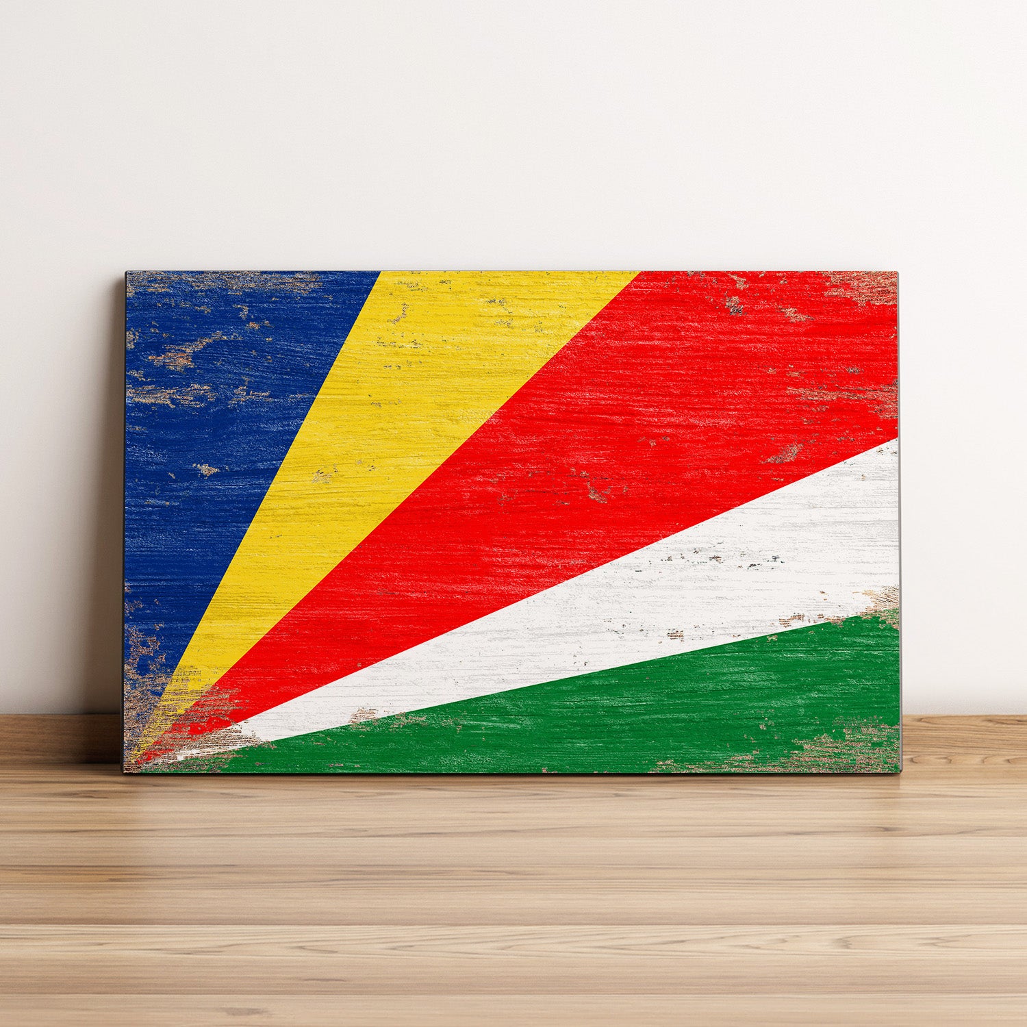 Seychelles Flag Wall Art