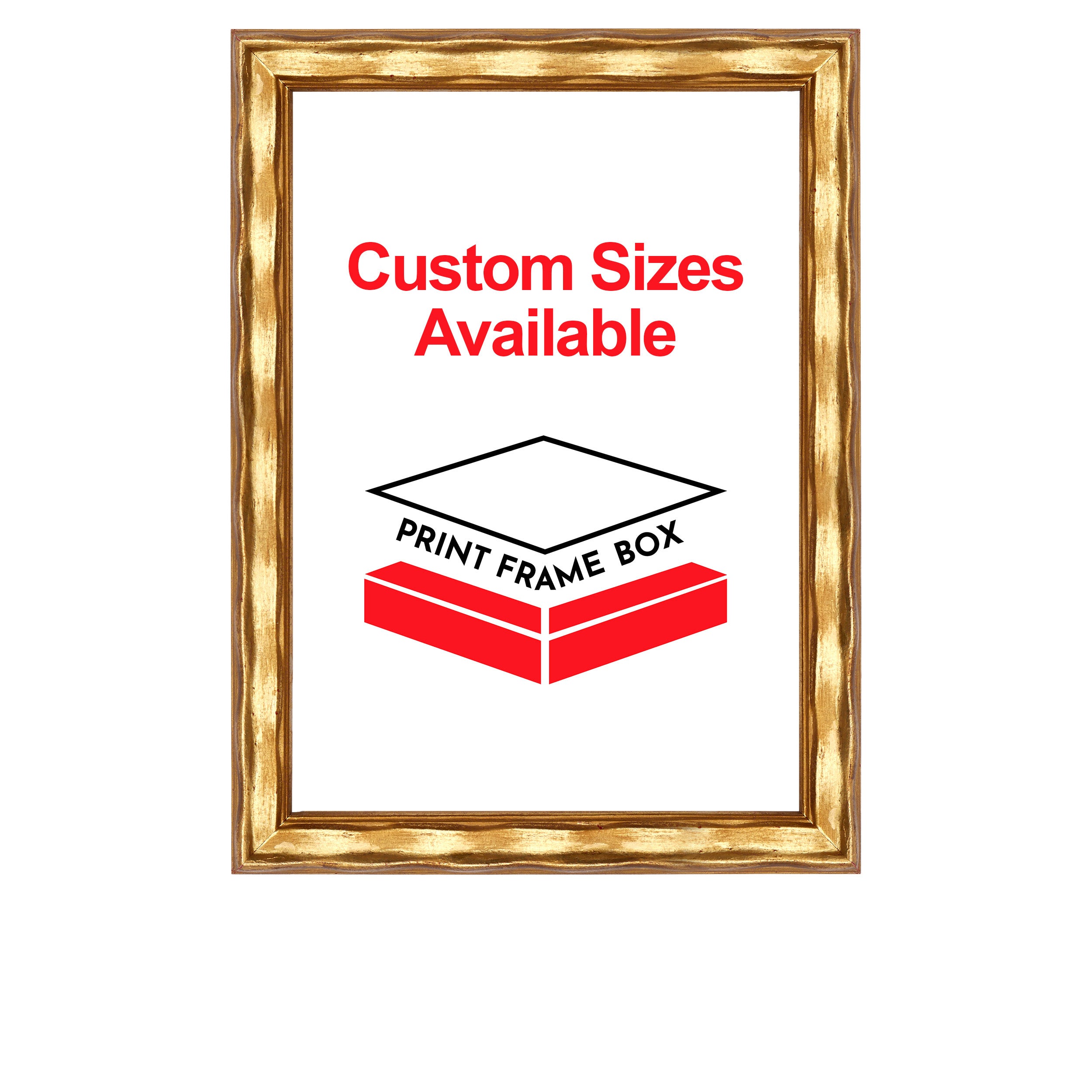 Gold Wave Wood Picture Frame