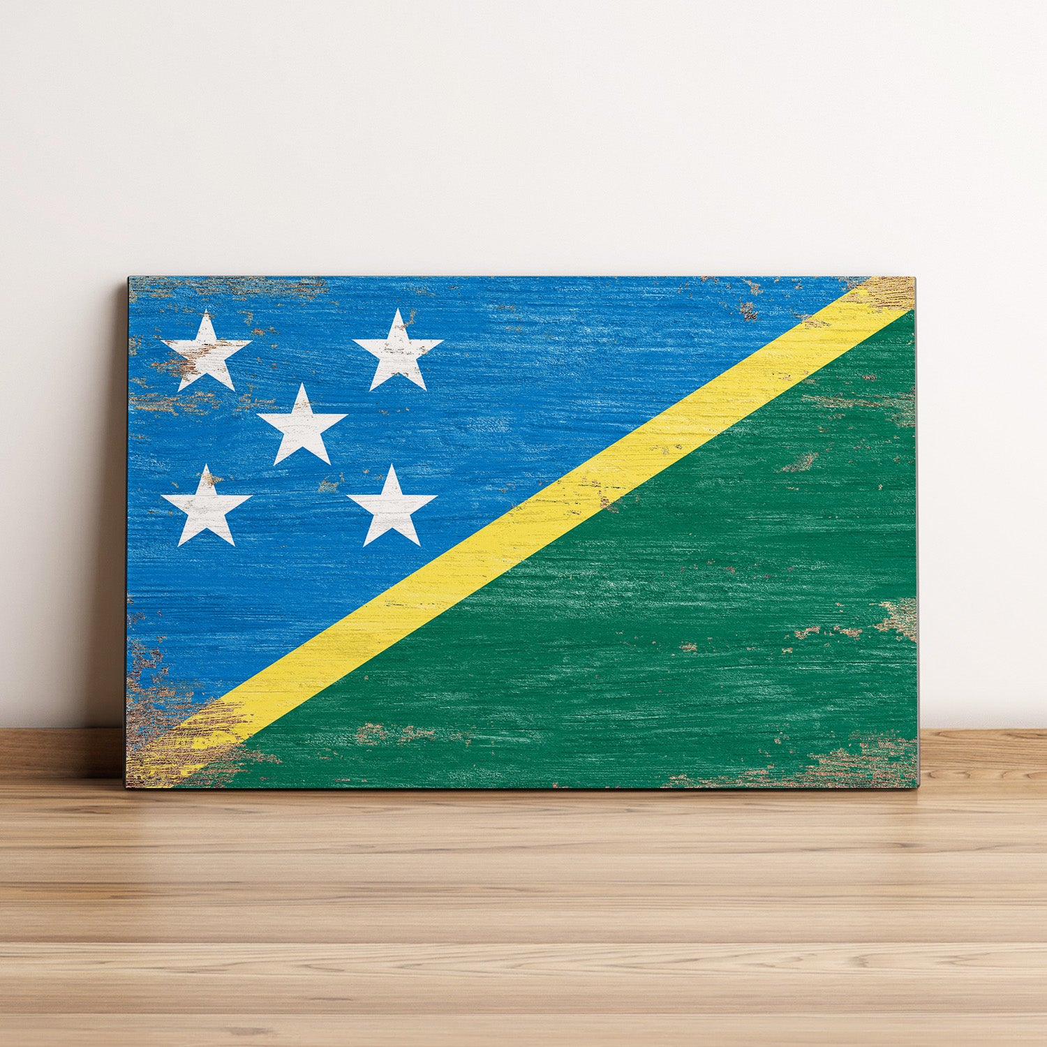 Solomon Islands Flag Wall Art