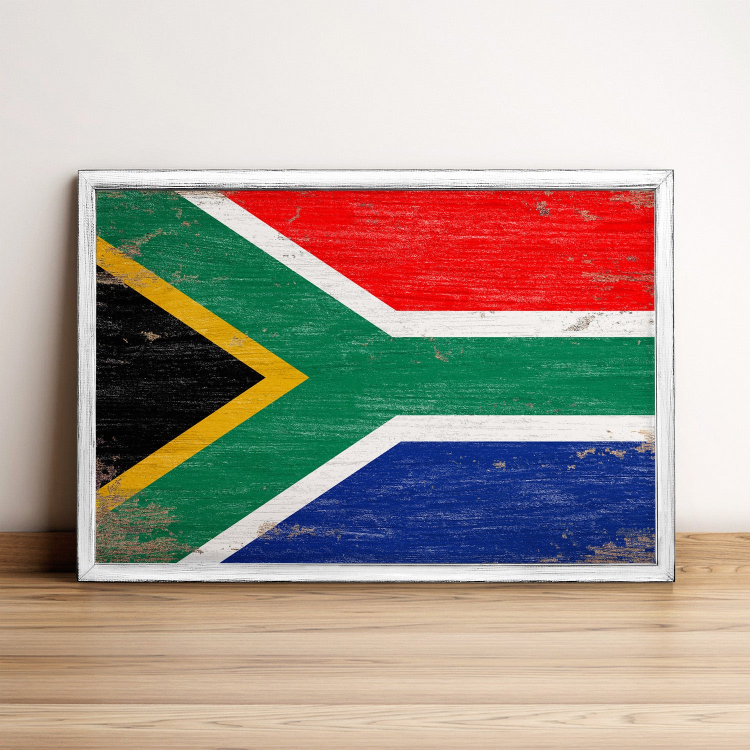 South Africa Flag Framed Wall Art