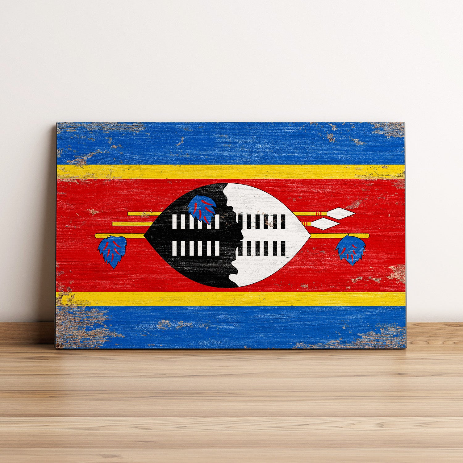 Eswatini Flag Wall Art