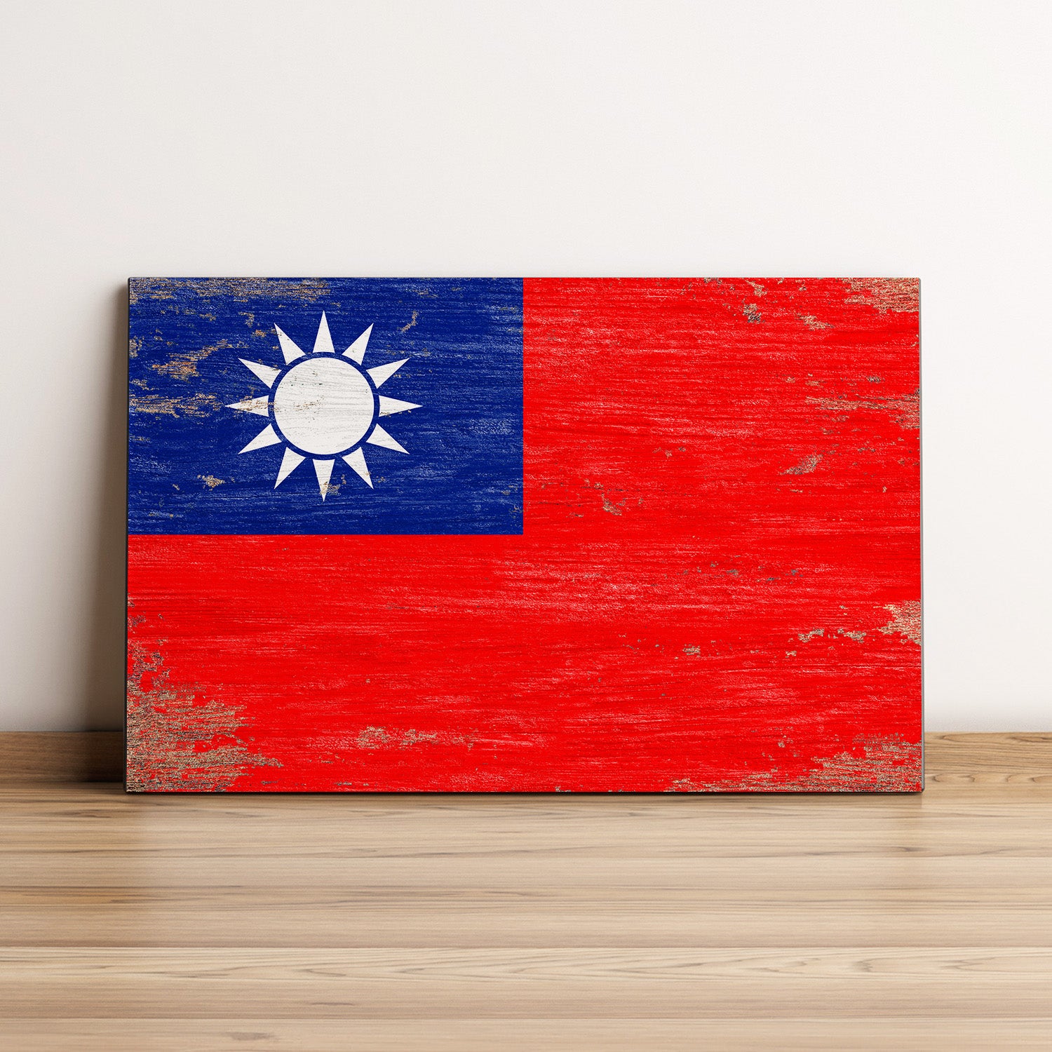 Taiwan Flag Wall Art