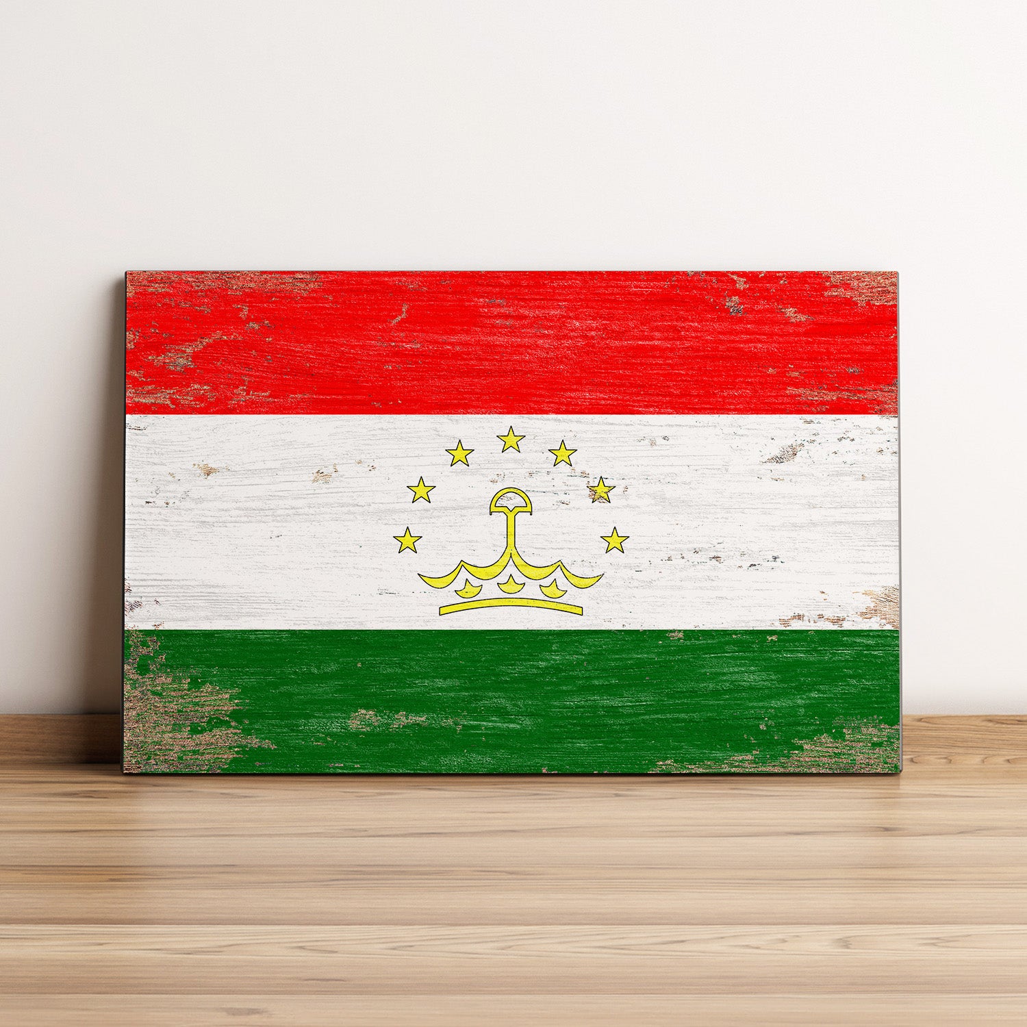 Tajikistan Flag Wall Art