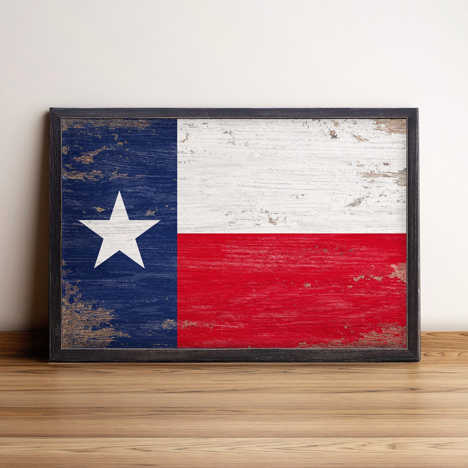 Texas State Flag Framed Wall Art