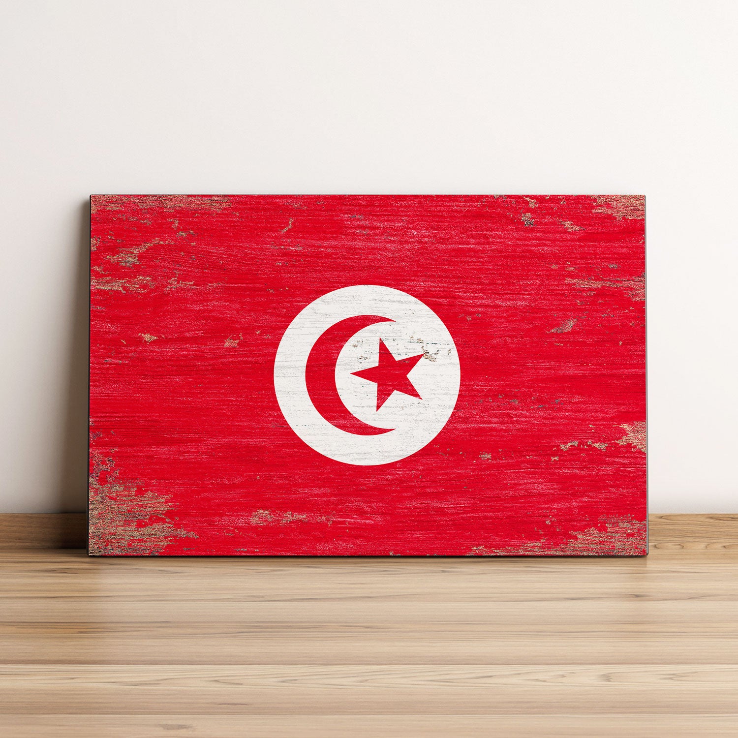 Tunisia Flag Wall Art