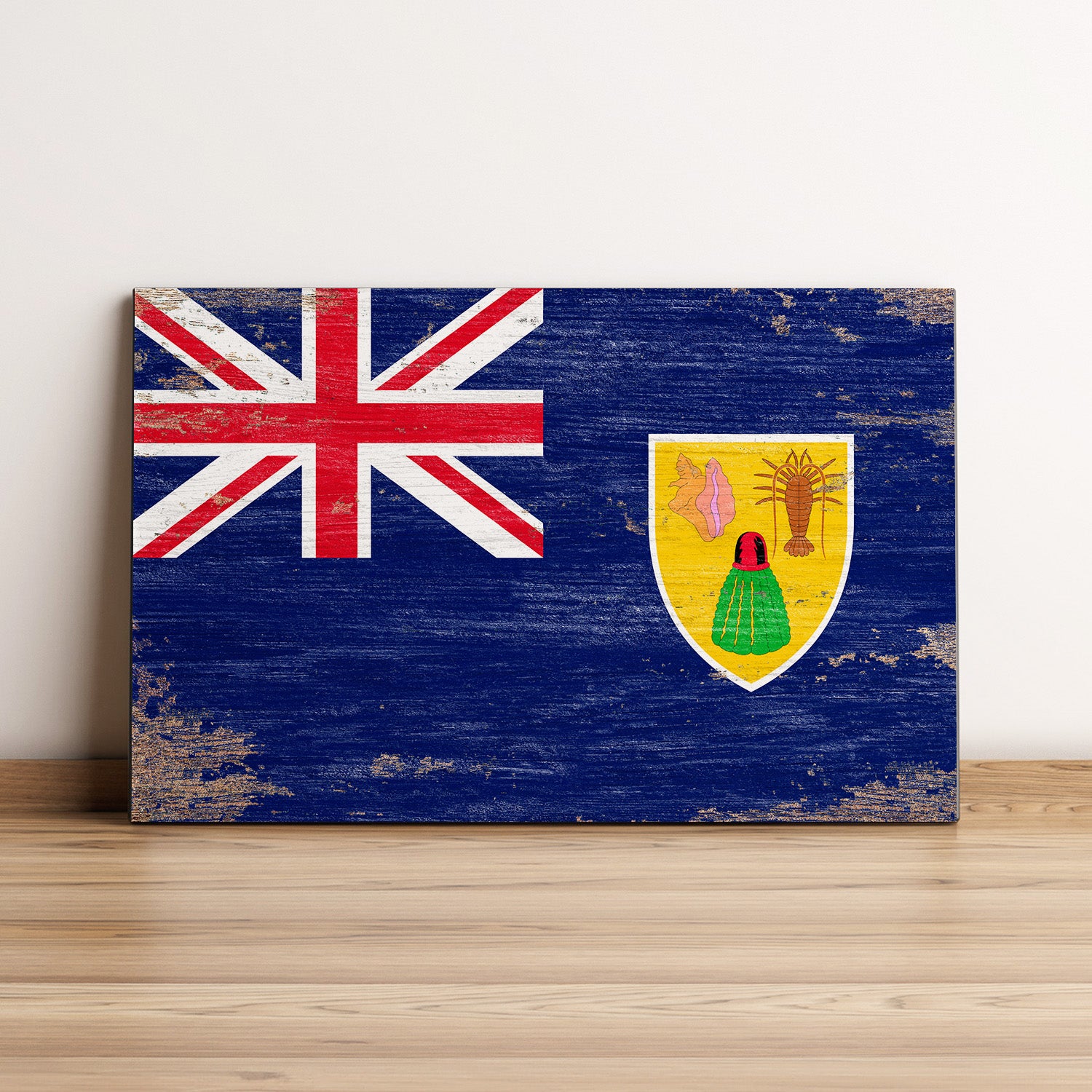 Turks and Caicos Islands Flag Wall Art