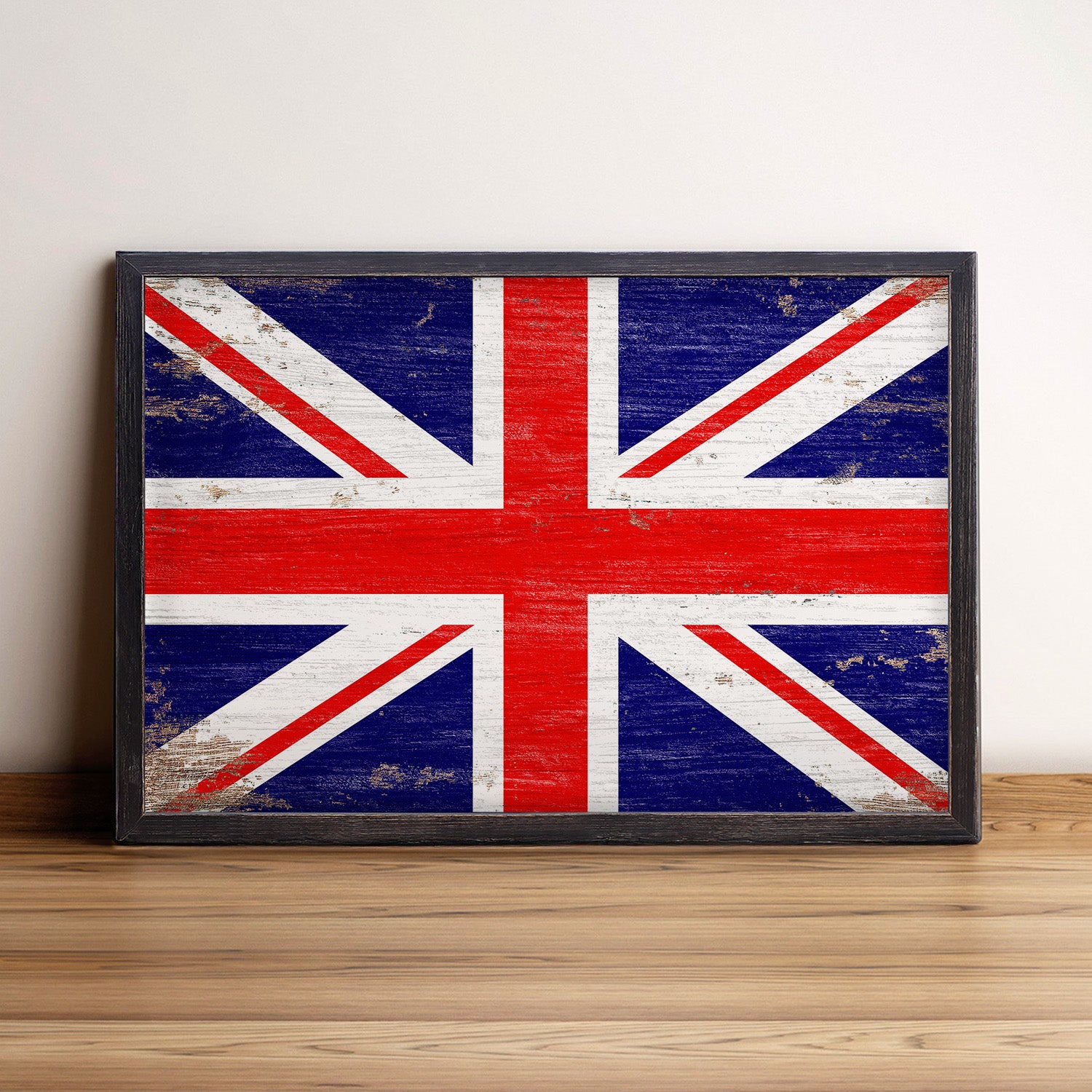 United Kingdom Flag Framed Wall Art
