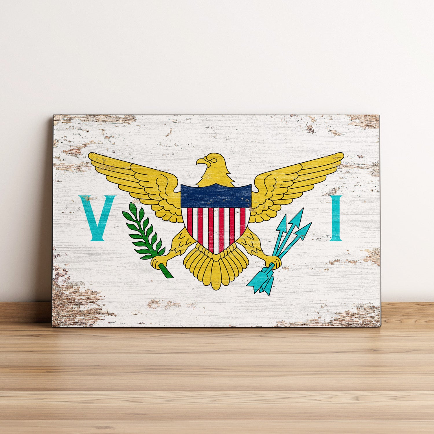 U.S. Virgin Islands Flag Wall Art